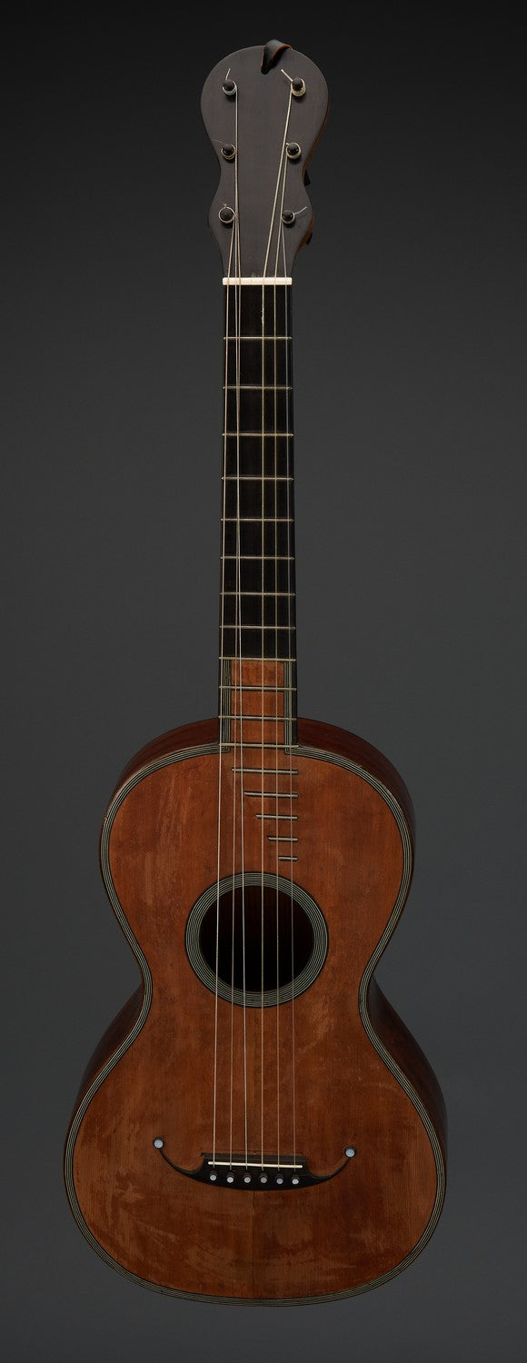 FRENCH GUITAR  BY LAROUSSE  CIRCA 1825
